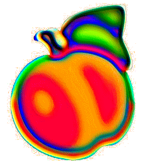 Peach burst
